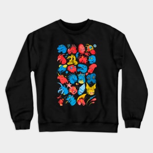 Haikyu Japanese monsters and beasts Crewneck Sweatshirt